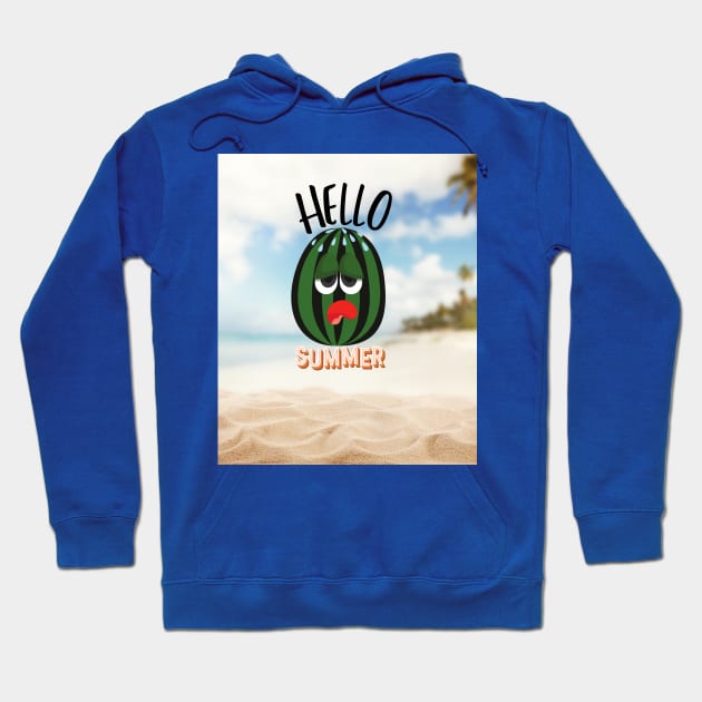 Hello summer 2023 Hoodie by Funnysart